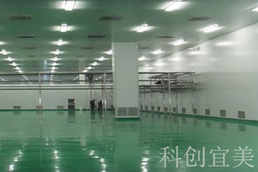 武漢無塵凈化工程案例-武漢福天食品凈化工程